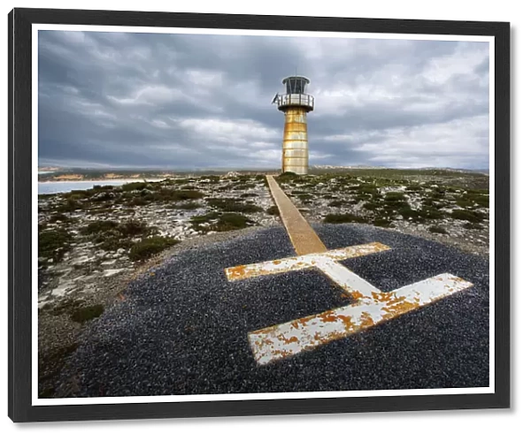 West Cape Lighthouse and Helipad, Innes National Park, Yorke Peninsula, South Australia