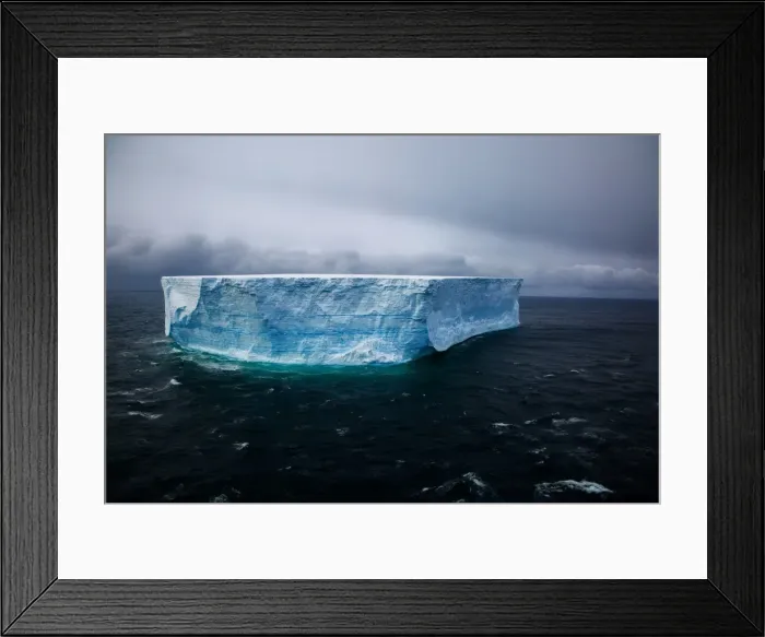 Framed Print : Gigantic Tabular Iceberg, Deception Bay, Antarctica Framed Print : Gigantic Tabular Iceberg, Deception Bay, Antarctica