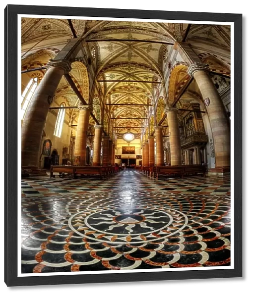 Church of Sant Anastasia, Verona, Italy