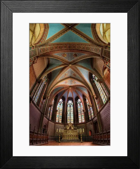 Framed Print : The Interior of Kapellekerk (Church of Notre-Dame de la Chapelle), Brussels, Belgium Framed Print : The Interior of Kapellekerk (Church of Notre-Dame de la Chapelle), Brussels, Belgium