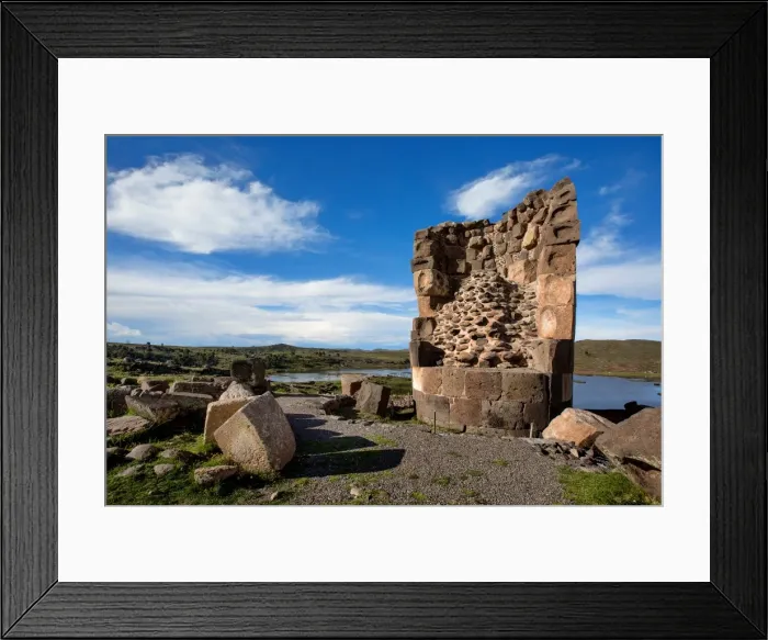 Framed Print : Inside of a Chullpa Tomb, Sillustani, Lake Umayo, Puno, Peru Framed Print : Inside of a Chullpa Tomb, Sillustani, Lake Umayo, Puno, Peru
