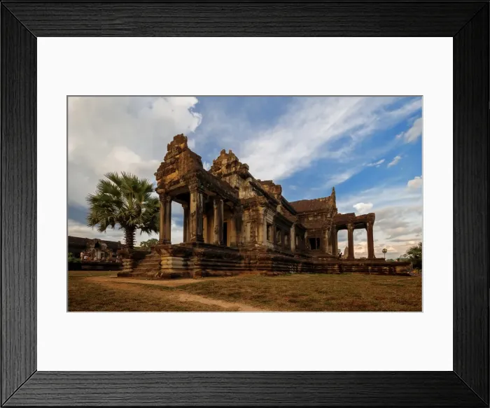 Framed Print : The Library of Angkor Wat, Siem Reap, Cambodia