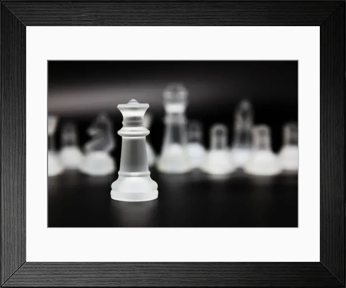Framed Print : The Queen of Chess