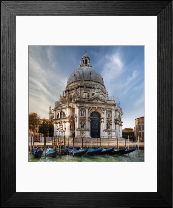Framed Print : Basilica di Santa Maria Della Salute, Venice, Italy