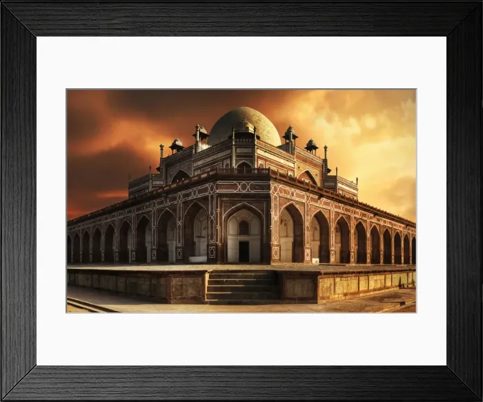 Framed Print : Humayuns Tomb, Nizamuddin East, Delhi, India Framed Print : Humayuns Tomb, Nizamuddin East, Delhi, India