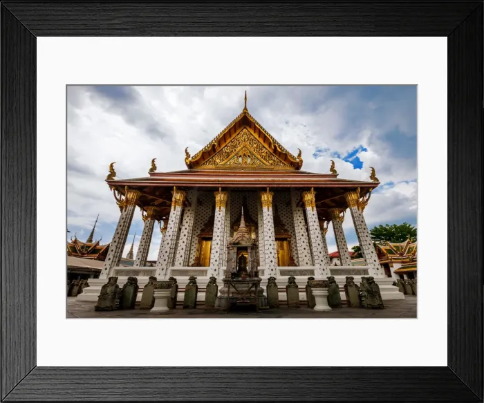 Framed Print : Buddhist Temple At Wat Arun, Bangkok Yai, Thailand Framed Print : Buddhist Temple At Wat Arun, Bangkok Yai, Thailand