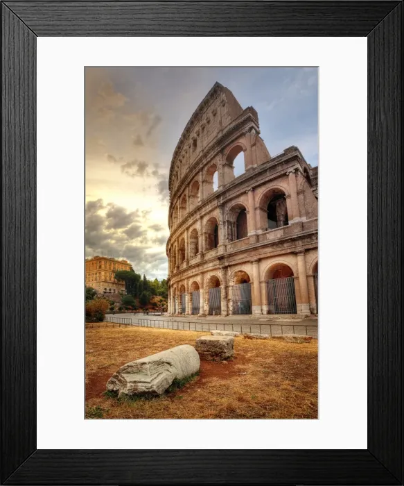 Framed Print : The Colosseum, Rome, Lazio, Italy