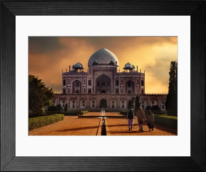 Framed Print : Humayuns Tomb, Nizamuddin East, Dehli, India