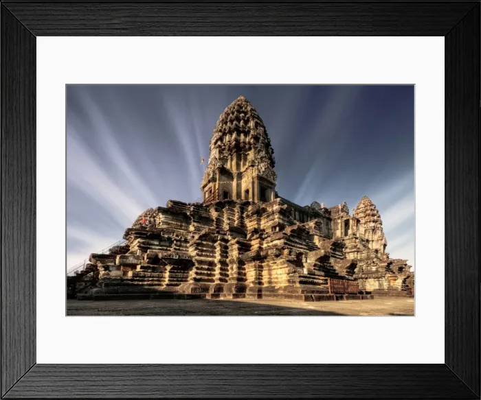 Framed Print : Outer Shrine Of Angkor Wat Framed Print : Outer Shrine Of Angkor Wat