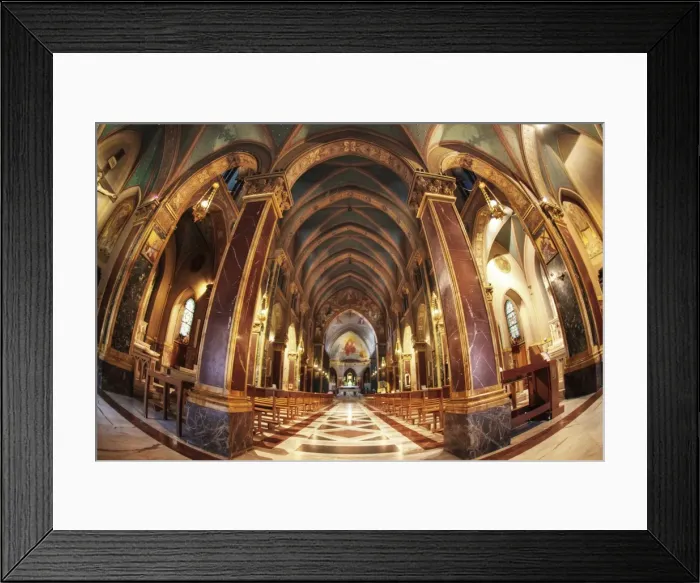 Framed Print : Church of St Alphonsus Liguori, Rome, Italy