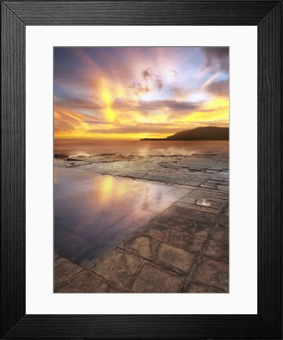Framed Print : Pavement