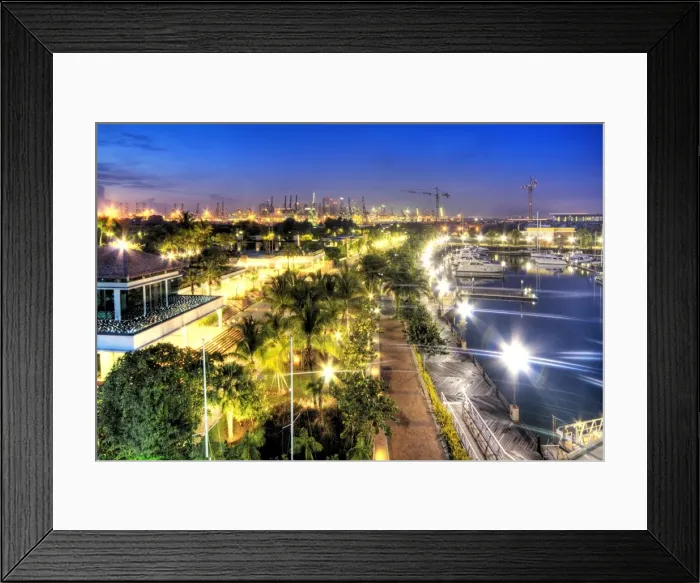 Framed Print : ONE?15 Marina Club, Sentosa, Singapore Framed Print : ONE?15 Marina Club, Sentosa, Singapore