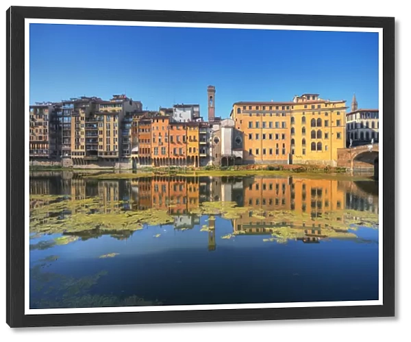 The Reflection of Arno, Florence, Italy