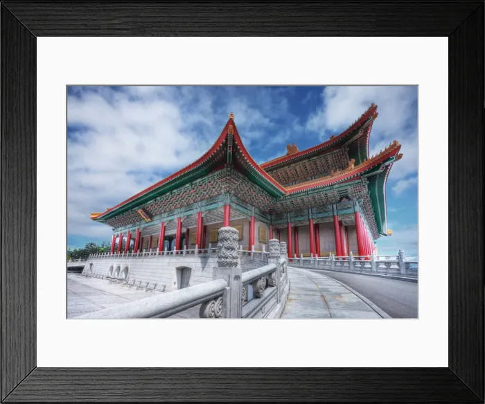 Framed Print : The National Theater at Chiang Kai-Shek Memorial Framed Print : The National Theater at Chiang Kai-Shek Memorial