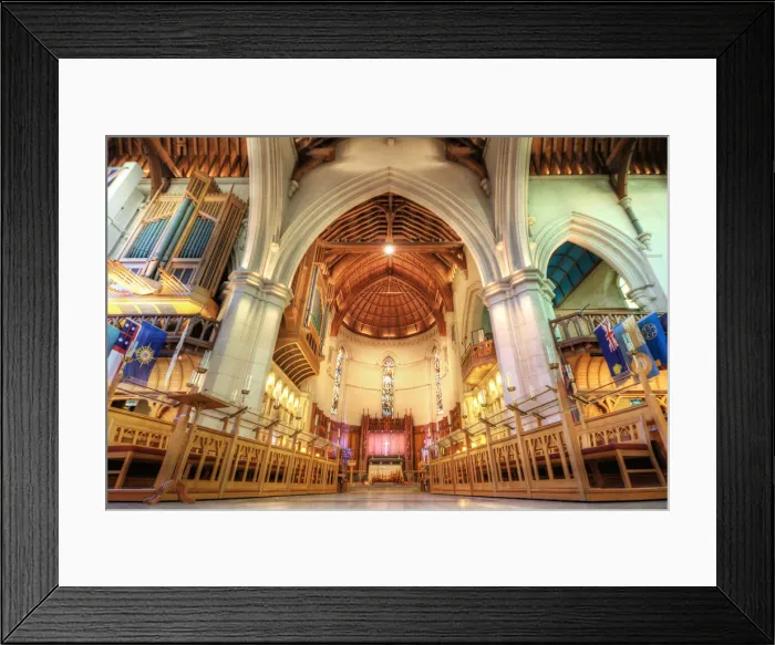 Framed Print : ChristChurch Cathedral, South Island, New Zealand