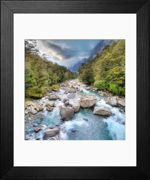 Framed Print : Tutoko Valley Framed Print : Tutoko Valley