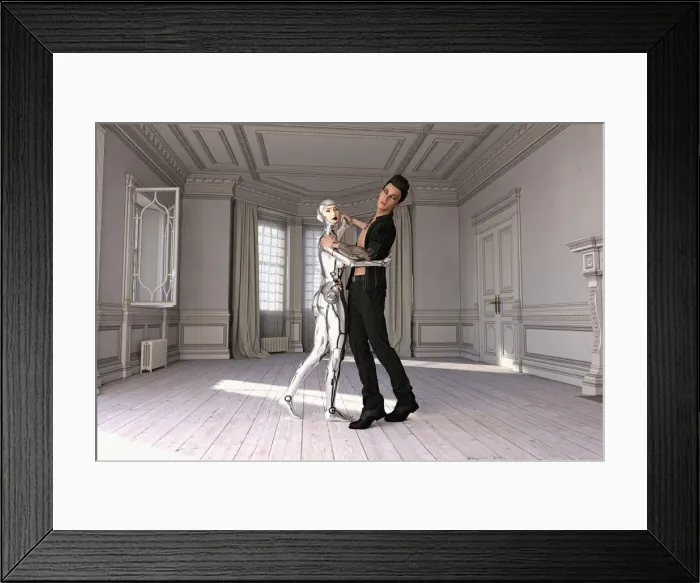 Framed Print : ar, augmented reality, beauty, bonding, color image, computer graphic, concept, couple Framed Print : ar, augmented reality, beauty, bonding, color image, computer graphic, concept, couple
