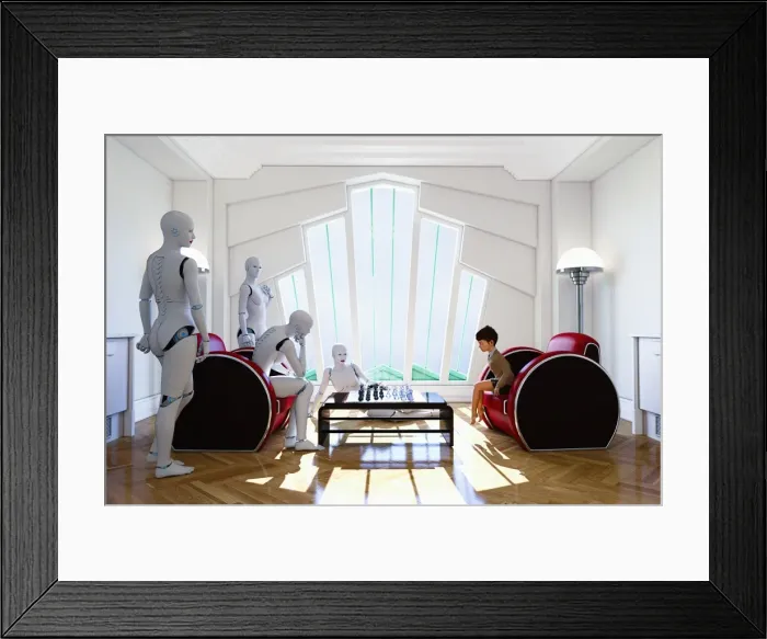 Framed Print : ai, ar, art deco, art deco room, artificial intelligence, audience, augmented reality Framed Print : ai, ar, art deco, art deco room, artificial intelligence, audience, augmented reality