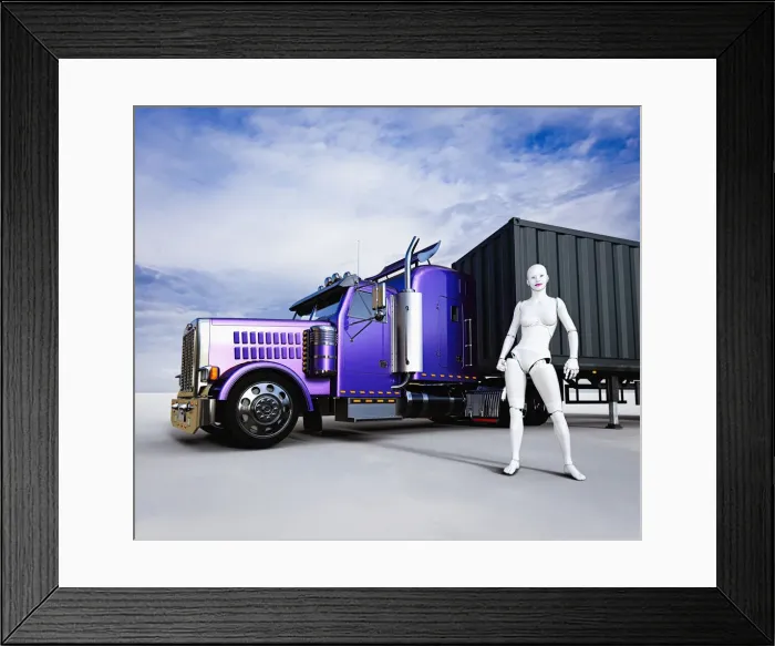 Framed Print : android, ar, augmented reality, beauty, cargo, cloud, color image, commerce, concept