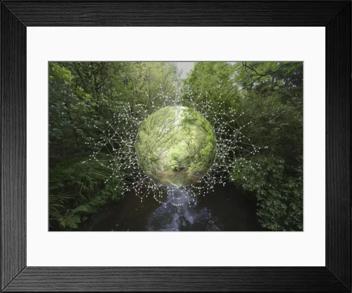 Framed Print : atom, augmented reality, ball, color image, computer graphic, concept, cyberspace Framed Print : atom, augmented reality, ball, color image, computer graphic, concept, cyberspace