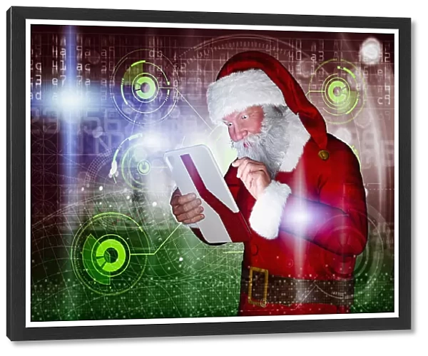 access, ar, augmented reality, beard, christmas, close up, color image, communication