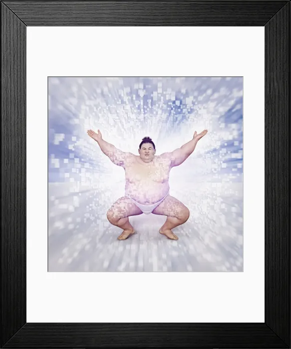 Framed Print : ar, arms raised, athlete, augmented reality, bare, bare chest, barefoot, beaming Framed Print : ar, arms raised, athlete, augmented reality, bare, bare chest, barefoot, beaming