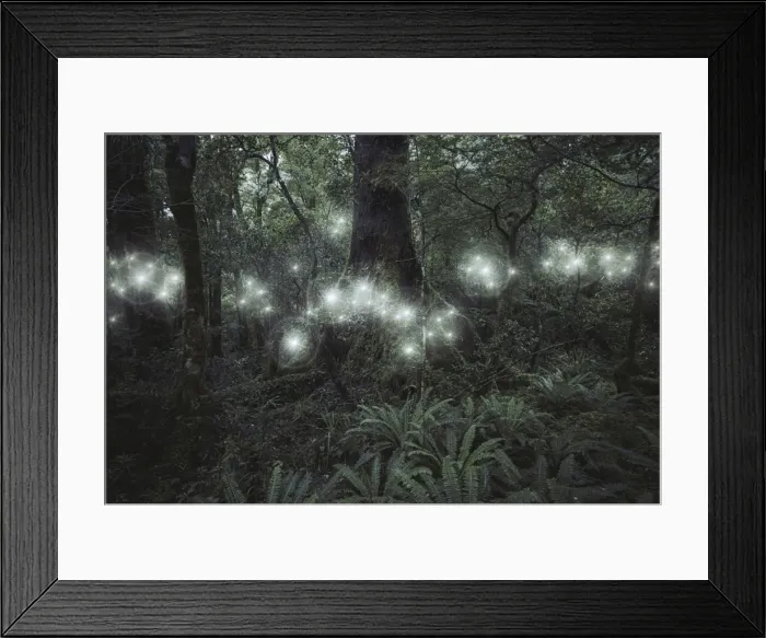 Framed Print : color image, computer graphic, concept, cyberspace, dark, day, digital composite
