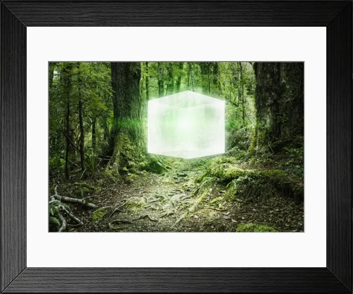 Framed Print : beauty in nature, bush, calm, color image, computer graphic, concept, copy space
