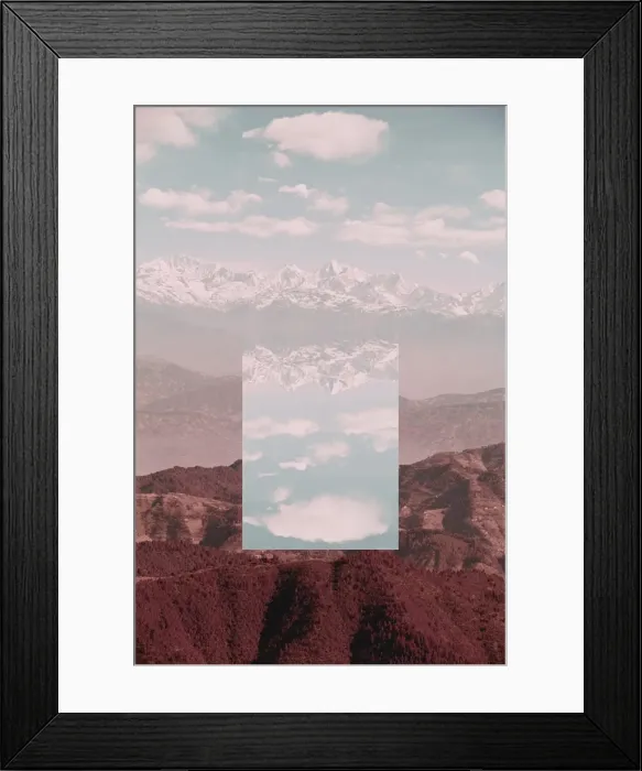 Framed Print : beauty in nature, color image, computer graphic, concept, copy space, day, digital composite Framed Print : beauty in nature, color image, computer graphic, concept, copy space, day, digital composite
