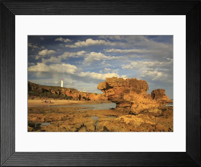 Framed Print : Split Point lighthouse at Aireys inlet
