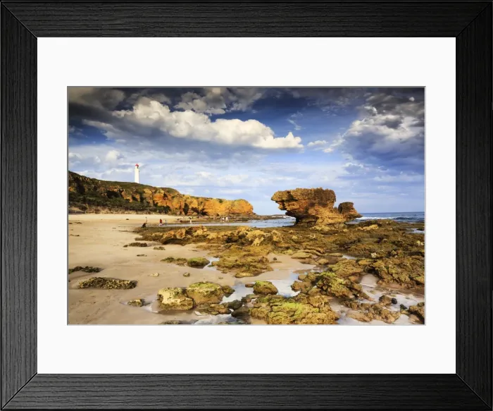 Framed Print : Split Point lighthouse at Aireys inlet