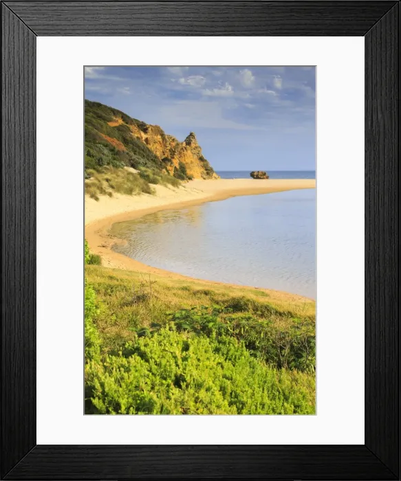 Framed Print : Beautiful beach at Aireys inlet, Great Ocean Road, Victoria, Australia Framed Print : Beautiful beach at Aireys inlet, Great Ocean Road, Victoria, Australia