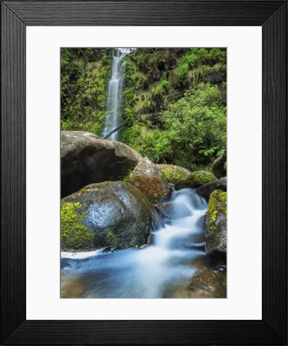 Framed Print : Waterfall, Australia Framed Print : Waterfall, Australia