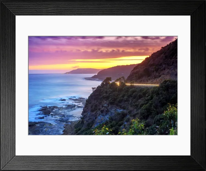 Framed Print : The Great Ocean Road, Australia