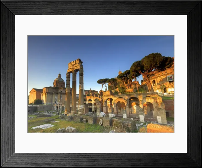 Framed Print : Rome, Roman Forum Framed Print : Rome, Roman Forum