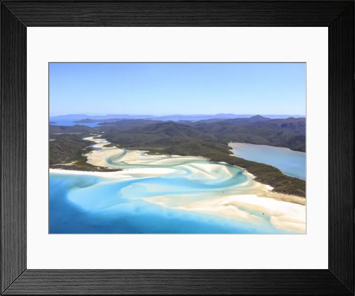 Framed Print : Whitsunday islands, Australia