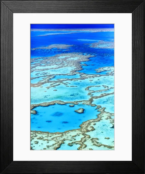 Framed Print : Great Barrier Reef, Australia