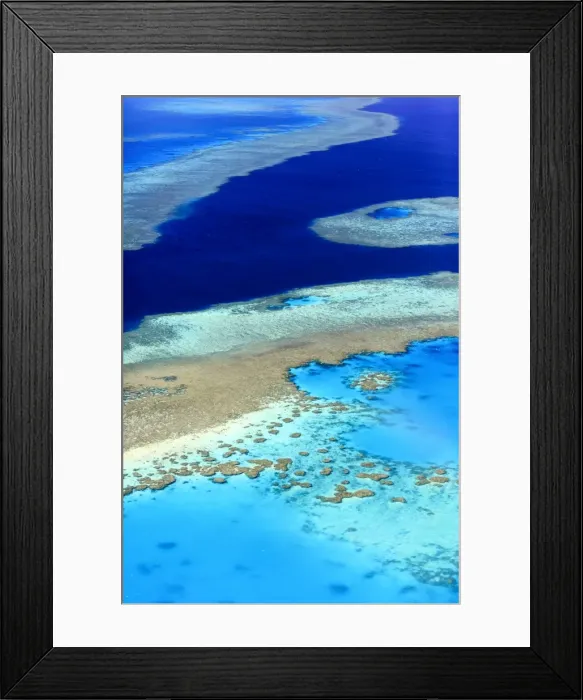 Framed Print : Great Barrier Reef, Australia