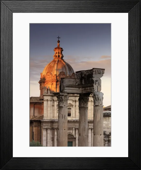 Framed Print : Rome, Roman Forum Framed Print : Rome, Roman Forum