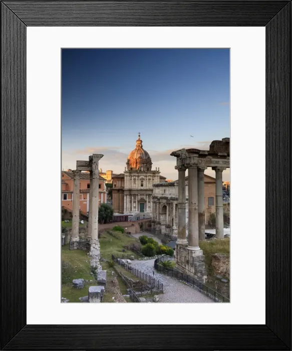 Framed Print : Rome, Roman Forum