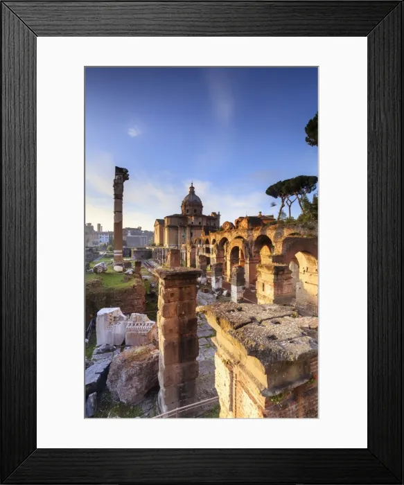 Framed Print : Rome, Roman Forum Framed Print : Rome, Roman Forum