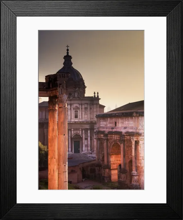 Framed Print : Rome, Roman Forum