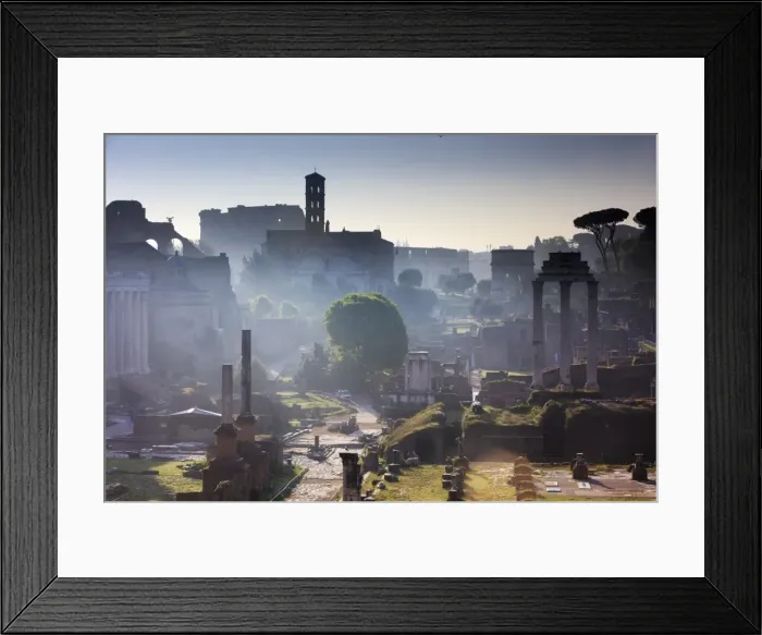 Framed Print : Rome, Roman Forum Framed Print : Rome, Roman Forum