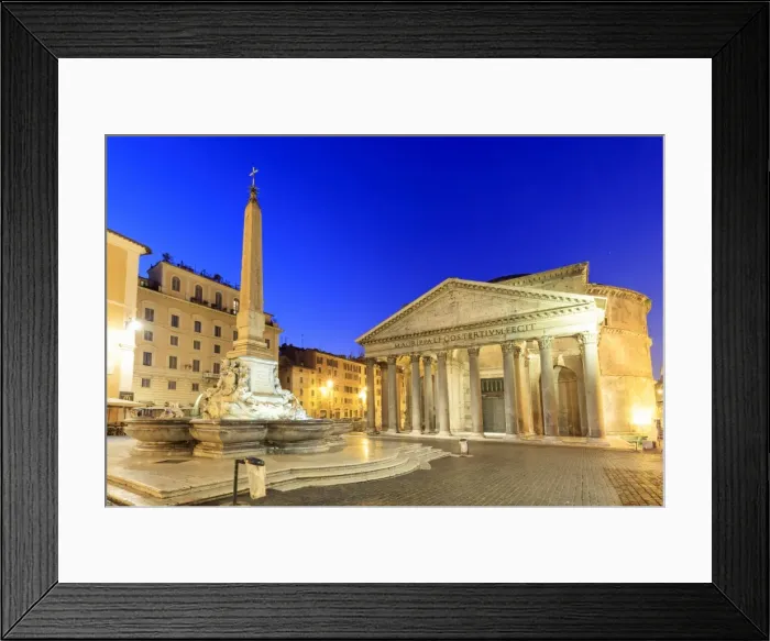 Framed Print : Rome, Pantheon