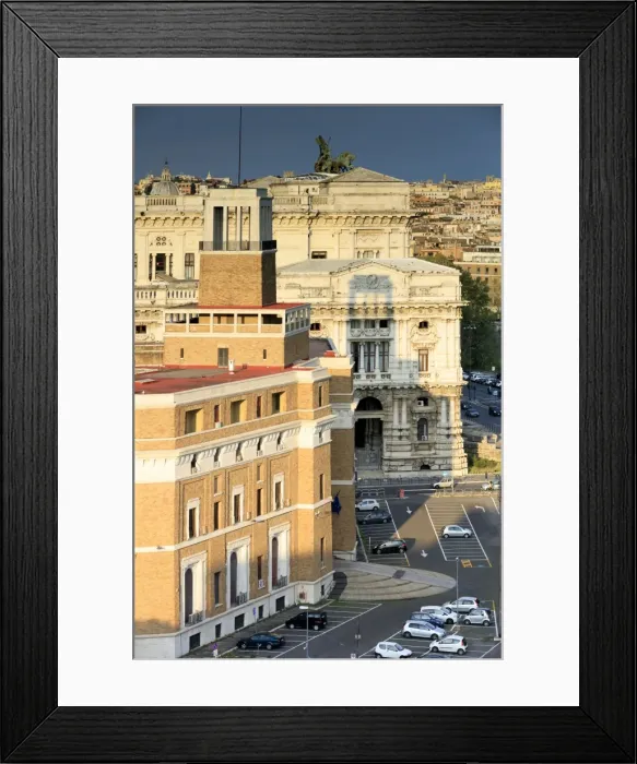 Framed Print : Rome, law court