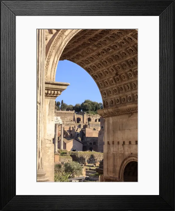 Framed Print : Rome, Roman Forum
