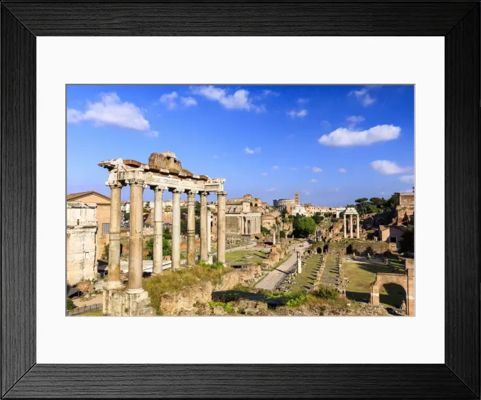 Framed Print : Rome, Roman Forum