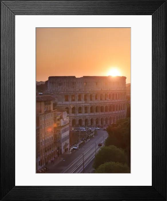 Framed Print : Rome, Colosseum