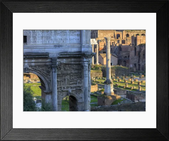 Framed Print : Rome, Roman Forum