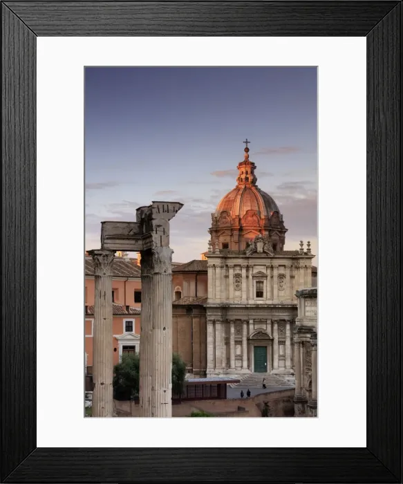 Framed Print : Rome, Roman Forum